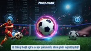 Hệ thống thuật ngữ cá cược gồm nhiều nhóm phân loại riêng biệt