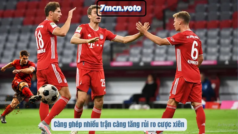Cược Xiên Bóng Đá Là Gì? Cách Chơi Để Không “Gãy Kèo Hàng Loạt” 2 Càng ghép nhiều trận càng tăng rủi ro cược xiên