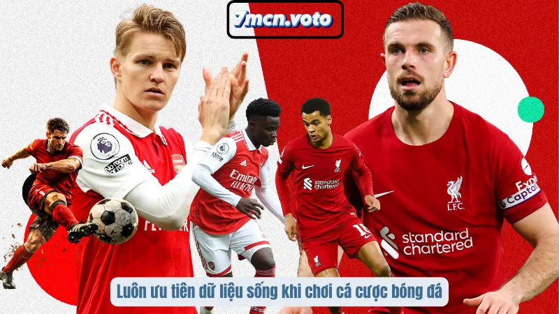 Luôn ưu tiên dữ liệu sống khi chơi cá cược bóng đá